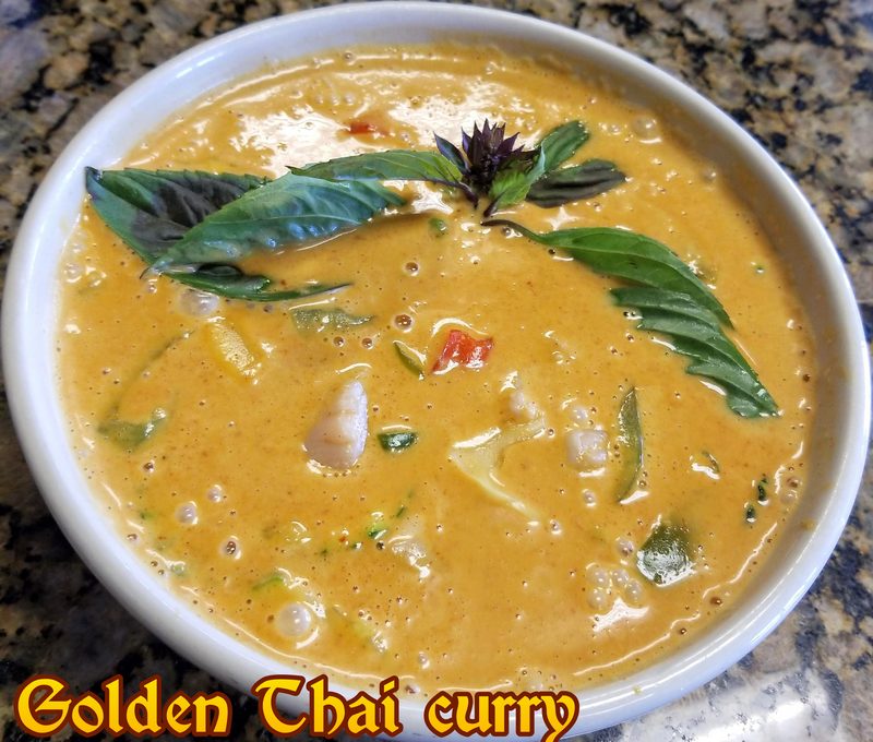 Colorful Yumwoonsen (Glass Noodle Salad) from Golden Thai Cuisine - East Orem, Utah dining, Thai salad, appetizer.